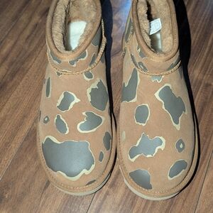 Women's Brown and Gray Camo One Piece